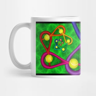 Tennis Fractal Mug